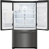 FGHF2367TD Frigidaire 36 Inch French Door Refrigerator - Black Stainless Steel-2