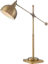 Brushed Brass Desk Lamp - Cupola