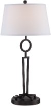 Openwork Keyhole Table Lamp - Tiona