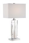 Chrome Crystal Table Lamp - Talmon