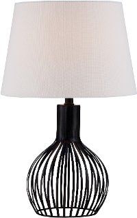Metal Bottle Cage Table Lamp - Earleen II