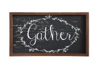 Wooden Gather Wall Decor