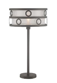 Transitional Metal Table Lamp - Lavinia