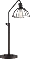 Gaius Industrial Cage Desk Lamp