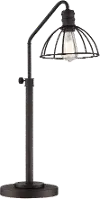 Industrial Cage Desk Lamp - Gaius