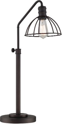 Industrial Cage Desk Lamp - Gaius
