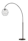 Metal Copper Bronze Arch Floor Lamp