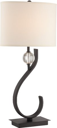 Black Swan Modern Abstract Table Lamp - Lelia