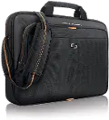 UBN101-4 15.6 Inch Orange and Black Laptop Briefcase