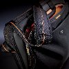 UBN101-4 15.6 Inch Orange and Black Laptop Briefcase-2
