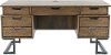 Fossil Brown Executive Desk - Harper Point