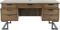 Fossil Brown Executive Desk - Harper Point