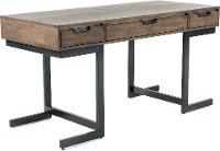 Fossil Brown Writing Desk - Harper Point-2