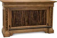 Rustic Brown Bar Cabinet - Aspen