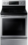 NE59J7750WS Samsung 5.9 cu. ft. Electric Flex Duo Range with Soft Close Door - Stainless Steel-1