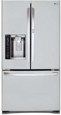 LFXS27466S LG French Door Refrigerator - 36 Inch Stainless Steel
