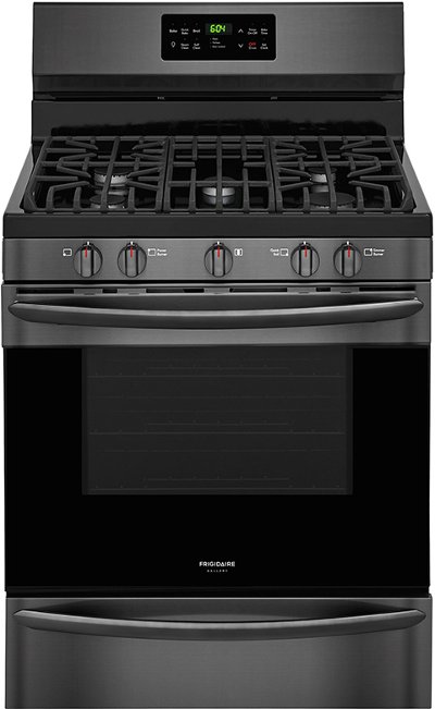 FGGF3036TD Frigidaire Gas Range with Quick Bake Convection - 5.0 cu. ft. Black Stainless Steel