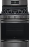 FGGF3059TD Frigidaire Gas Range with Effortless Temperature Probe with Auto Keep Warm - 5.0 cu. ft. Black Stainless Steel