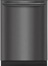 FGID2466QD Frigidaire Black Stainless Steel Top Control Built-In Dishwasher with OrbitClean Spray Arm