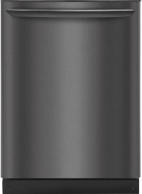 FGID2466QD Frigidaire Top Control Built-In Dishwasher with OrbitClean Spray Arm - Black Stainless Steel