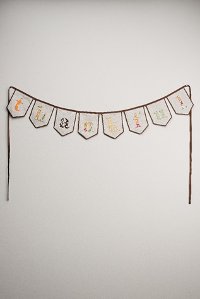 Thankful Banner with Multi-Color Lettering