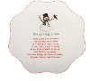 80425 Multi-Color Snowman Giving Plate