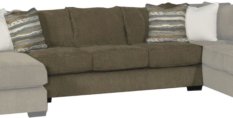 Chocolate Brown Armless Sofa Tranquility Rc Willey Furniture Chocolate Brown Armless Sofa Tranquility