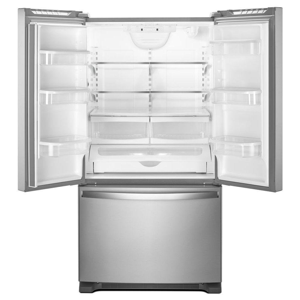WRF535SWHZ Whirlpool 25 cu ft French Door Refrigerator - 36 W Stainless Steel-3