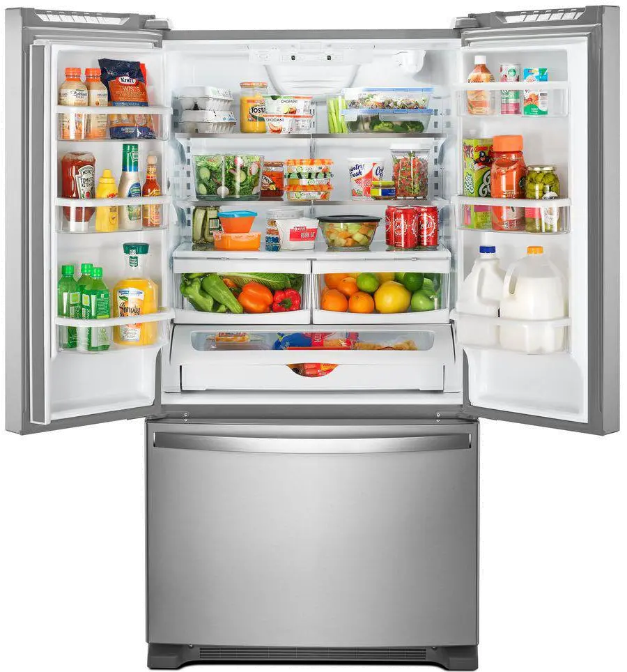 WRF535SWHZ Whirlpool 25 cu ft French Door Refrigerator - Stainless Steel-2