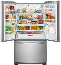 WRF535SWHZ Whirlpool 25 cu. ft. French Door Refrigerator - 36 Inch Stainless Steel-2