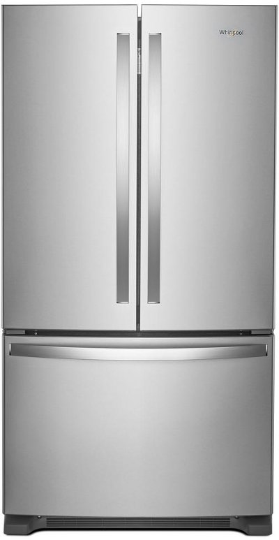 WRF535SWHZ Whirlpool 36 Inch French Door Refrigerator - 25 cu. ft., Stainless Steel