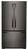 WRF535SWHV Whirlpool 25.2 cu. ft. French Door Refrigerator - 36 Inch Black Stainless Steel