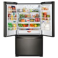 WRF535SWHV Whirlpool 25.2 cu. ft. French Door Refrigerator - 36 Inch Black Stainless Steel-2