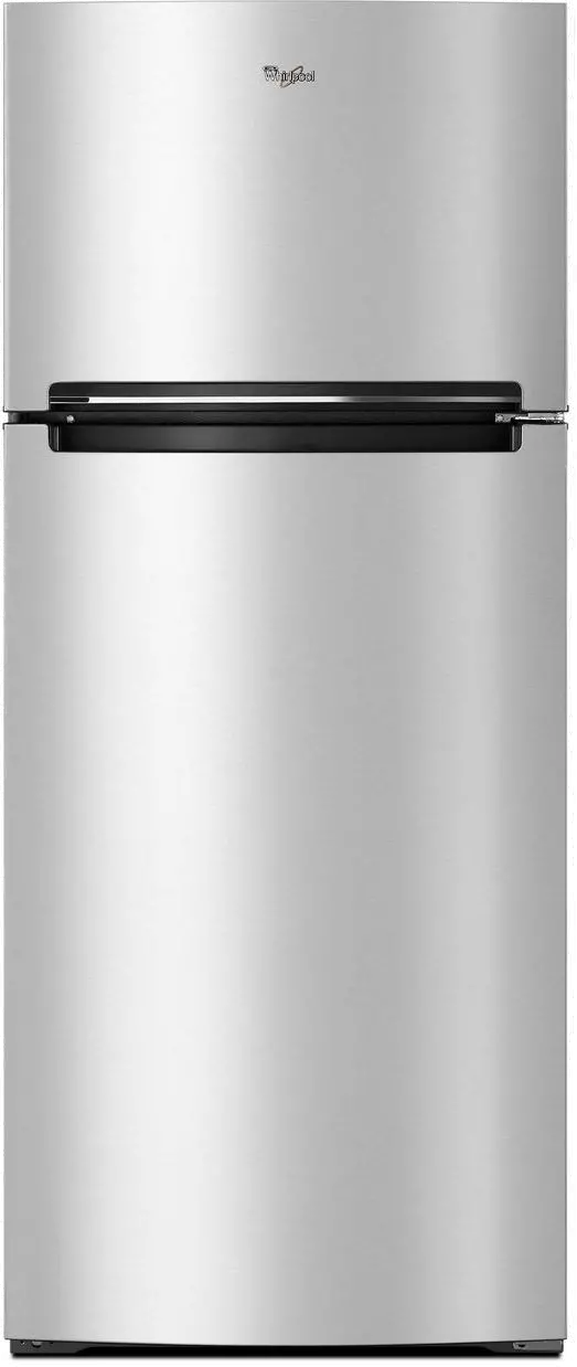 WRT518SZFM Whirlpool 18 cu ft Top Freezer Refrigerator - 28 W Stainless Steel-1