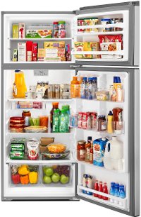 WRT518SZFM Whirlpool 28 Inch Top Freezer Refrigerator - 18 cu. ft., Stainless Steel-4