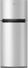 WRT518SZFM Whirlpool Top Freezer Refrigerator - 28 Inch Stainless Steel