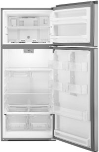 WRT518SZFM Whirlpool Top Freezer Refrigerator - 28 Inch Stainless Steel-3