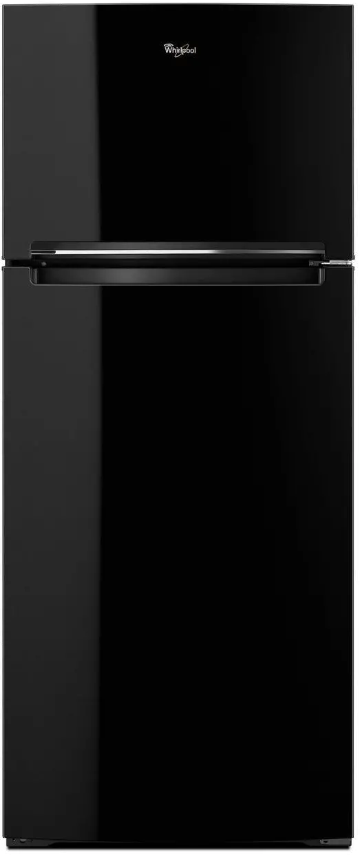 WRT518SZFB Whirlpool 18 cu ft Top Freezer Refrigerator - 28 W Black-1