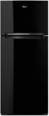 WRT518SZFB Whirlpool 28 Inch Top Freezer Refrigerator - 18 cu. ft., Black