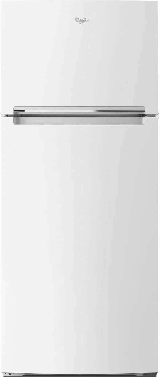 WRT518SZFW Whirlpool 18 cu ft Top Freezer Refrigerator - 28 W White-1