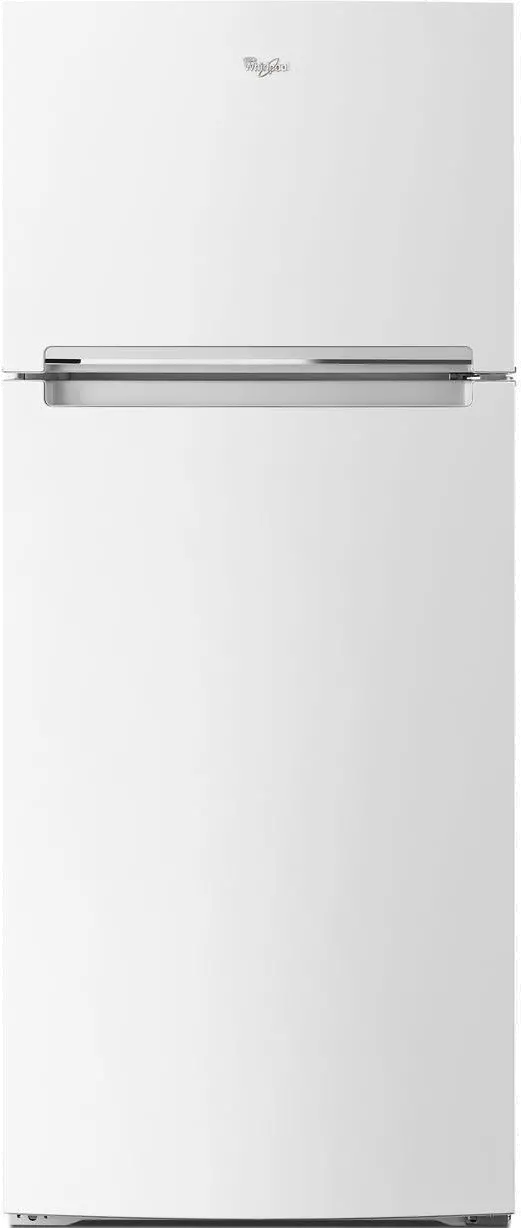 WRT518SZFW Whirlpool 18 cu ft Top Freezer Refrigerator - 28 W White-1