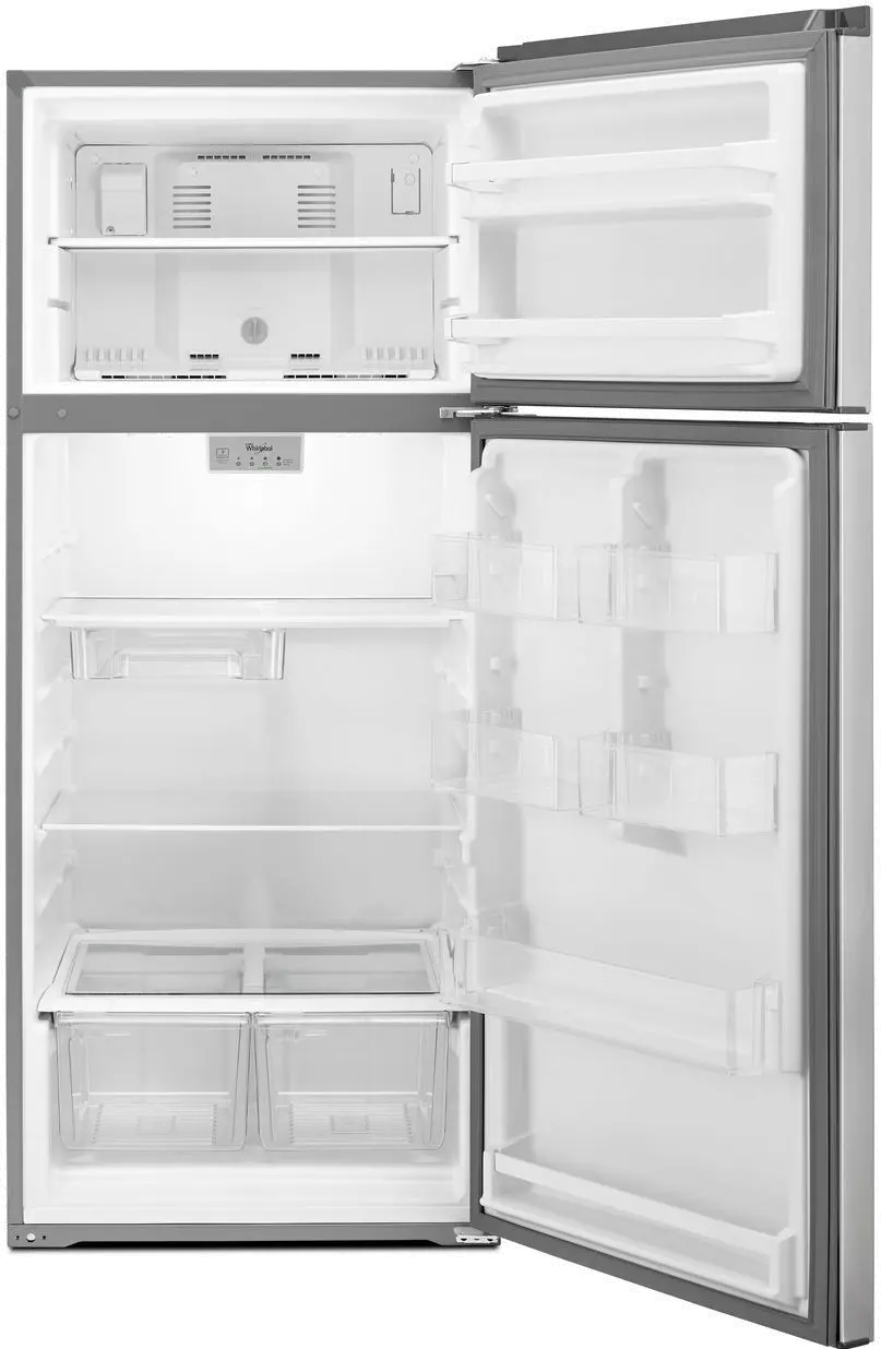 WRT518SZFW Whirlpool 18 cu ft Top Freezer Refrigerator - 28 W White-2