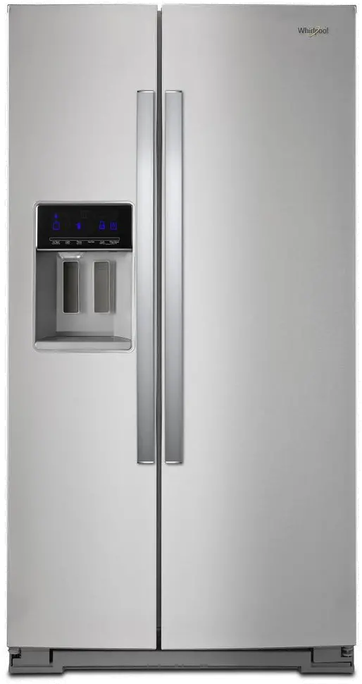 WRS588FIHZ Whirlpool 28.5 cu ft Side by Side Refrigerator - Stainless Steel-1