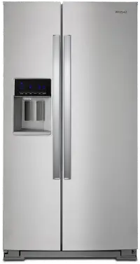 WRS588FIHZ Whirlpool 28.5 cu ft Side by Side Refrigerator - Stainless Steel