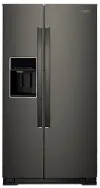 WRS588FIHV Whirlpool 28.5 cu ft Side by Side Refrigerator - Black Stainless Steel