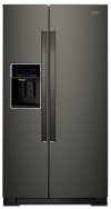 WRS588FIHV Whirlpool 28.5 cu. ft. Side by Side Refrigerator - 36 Inch Black Stainless Steel
