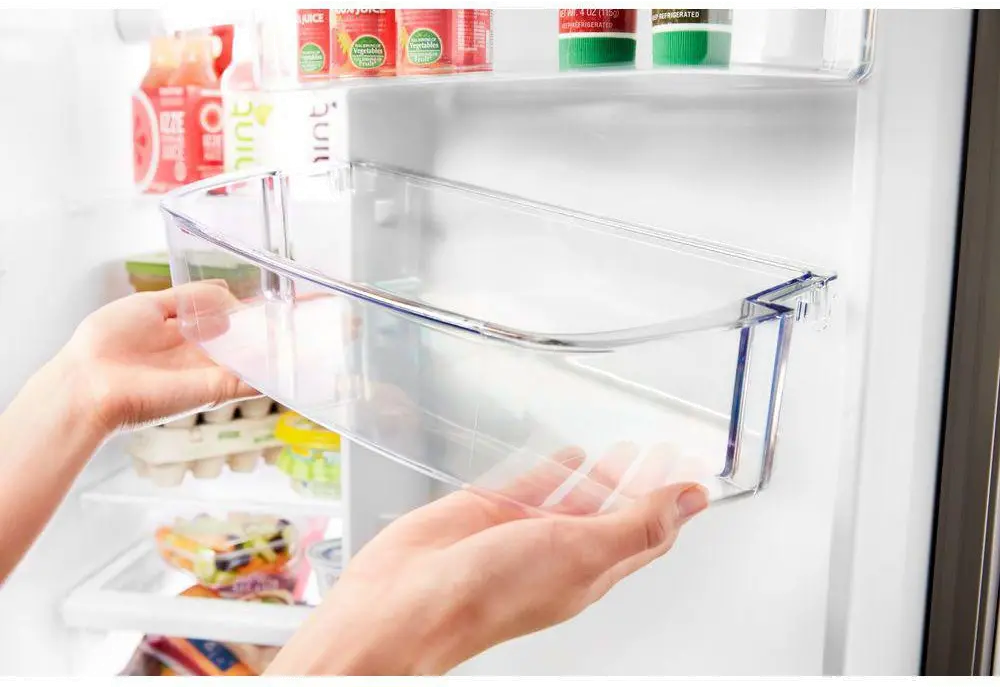WRS571CIHZ Whirlpool 20.5 cu ft Side by Side Refrigerator - Counter Depth Stainless Steel-6