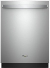 WDT750SAHZ Whirlpool Built-in Dishwasher - Smudge-Proof Stainless Steel