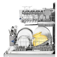 WDTA50SAHZ Whirlpool Recessed Handle Dishwasher with TotalCoverage Arm - Fingerprint Resistant Stainless Steel-5
