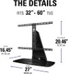 WSTV1-B1 Sanus WSTV1 Series Swivel TV Base -5